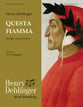 Questa fiamma Vocal Solo & Collections sheet music cover